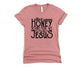 Wholesale Leave the Judgin to Jesus Graphic Tee - Mauve
