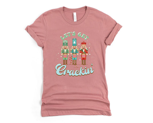 Wholesale Lets Get Crackin Graphic Tee - Black