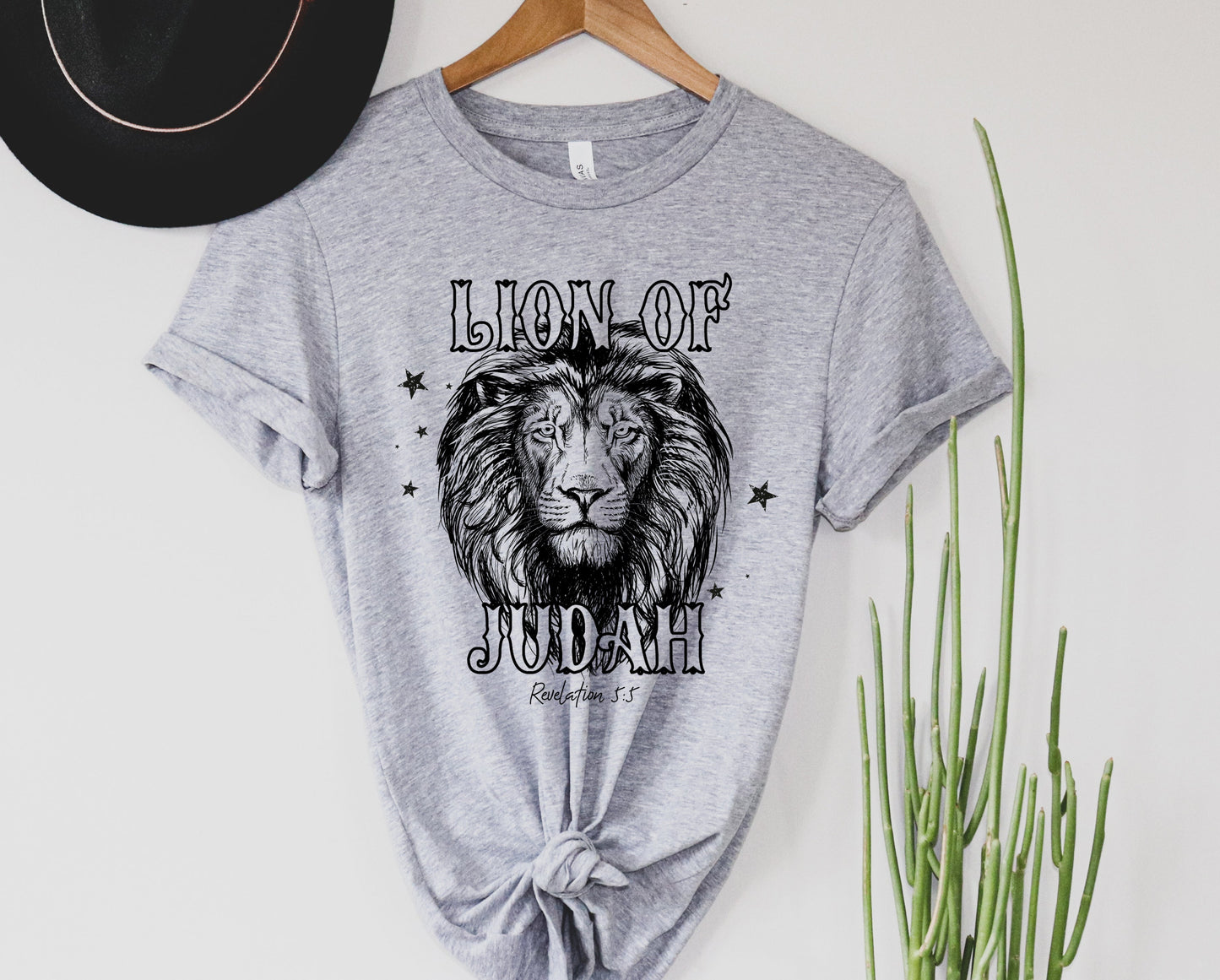 Wholesale Lion of Judah Graphic Tee - Mauve