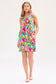 Dear Scarlett Lizzy Tank Dress in Multi