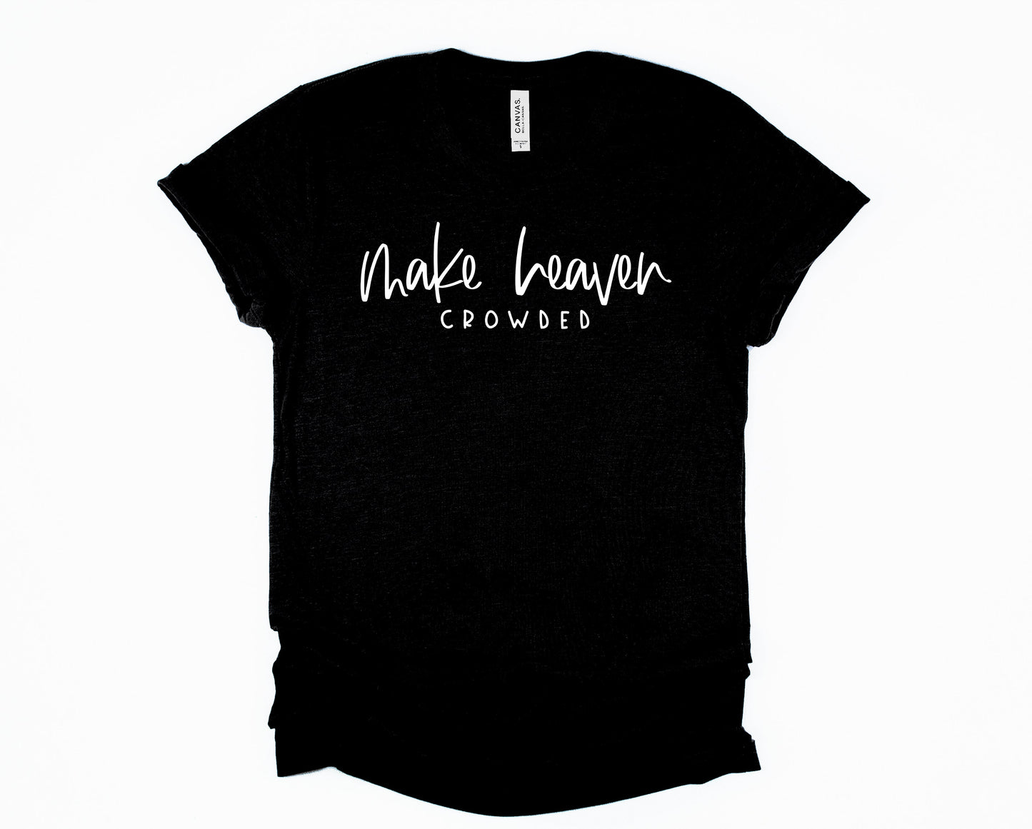 Wholesale Make Heaven Crowded Graphic Tee - Black