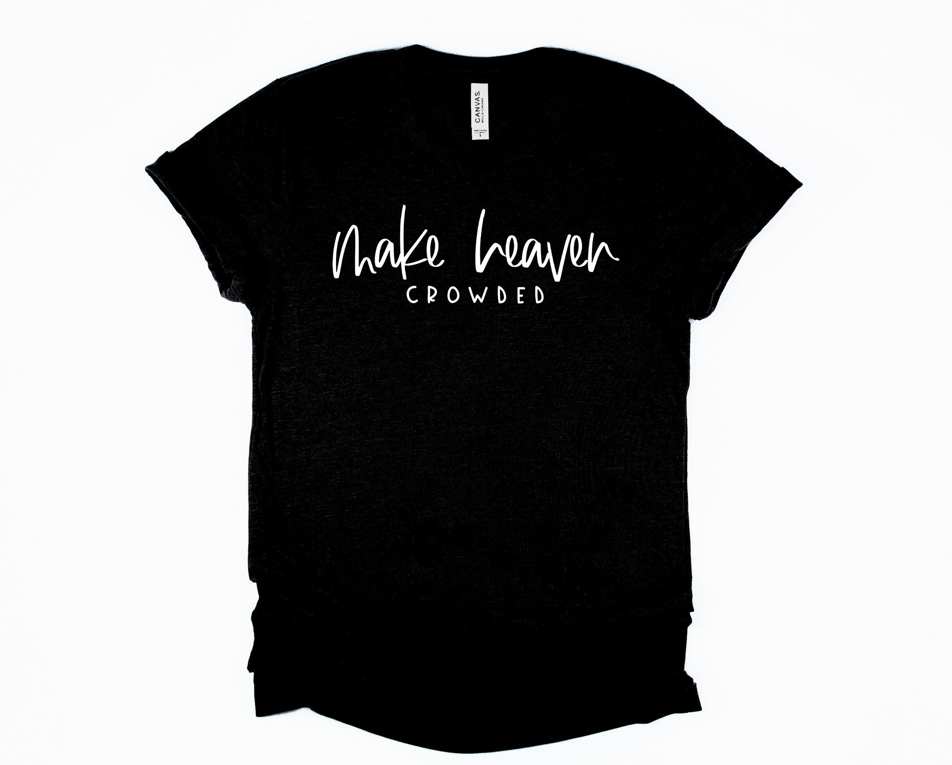 Wholesale Make Heaven Crowded Graphic Tee - Black
