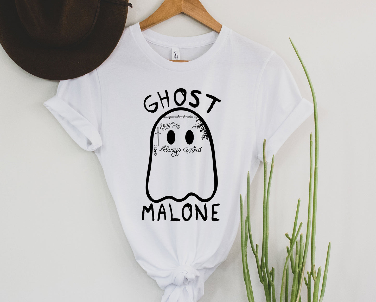 Wholesale Malone Graphic Tee - Black