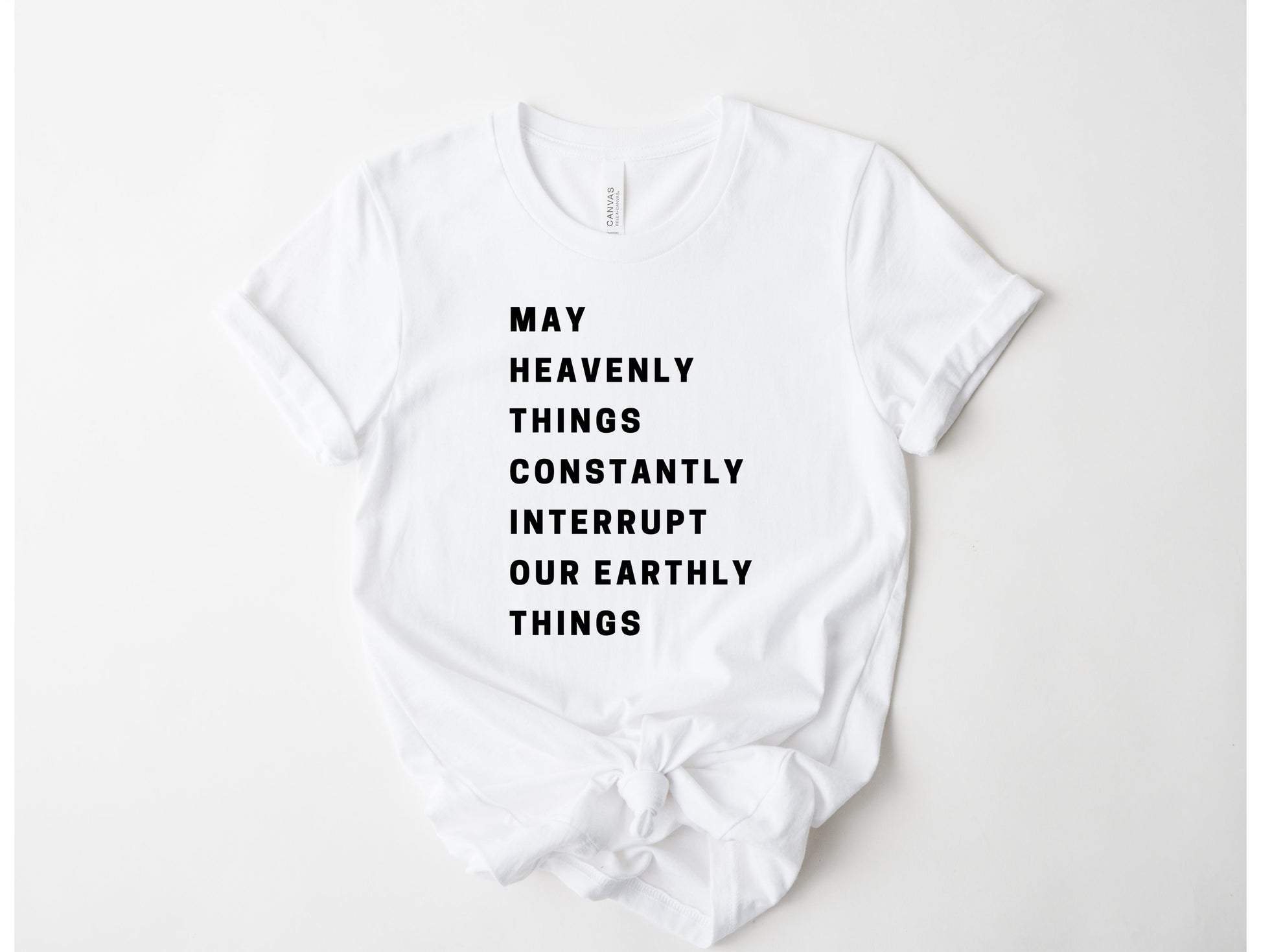 Wholesale May Heavenly Things Graphic Tee - Fuschia Tee