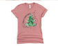 Wholesale Merry & Bright Tree Graphic Tee - Whit Sweatshirt