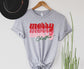 Wholesale Jolly St. Nick Graphic Tee - Heathered Gray