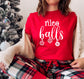 Wholesale Nice Ornaments Graphic Tee - Heathered Forest Green