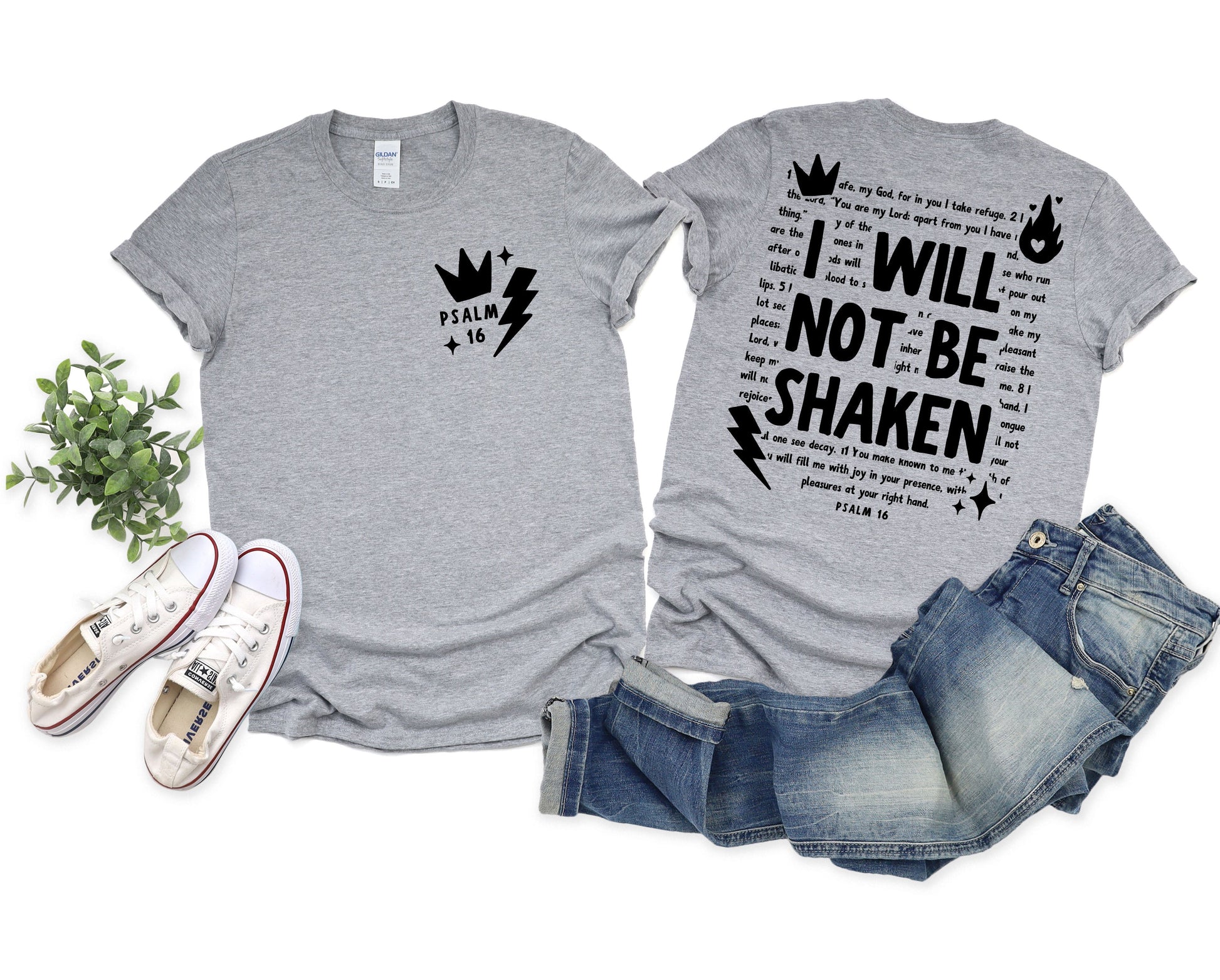 Wholesale Not Shaken Graphic Tee - White