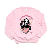  No You hang up first pink sweatshirt