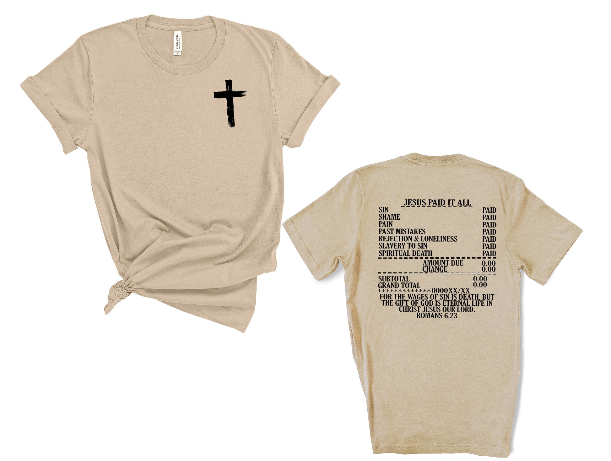 Wholesale Paid It All Graphic Tee - White Tee