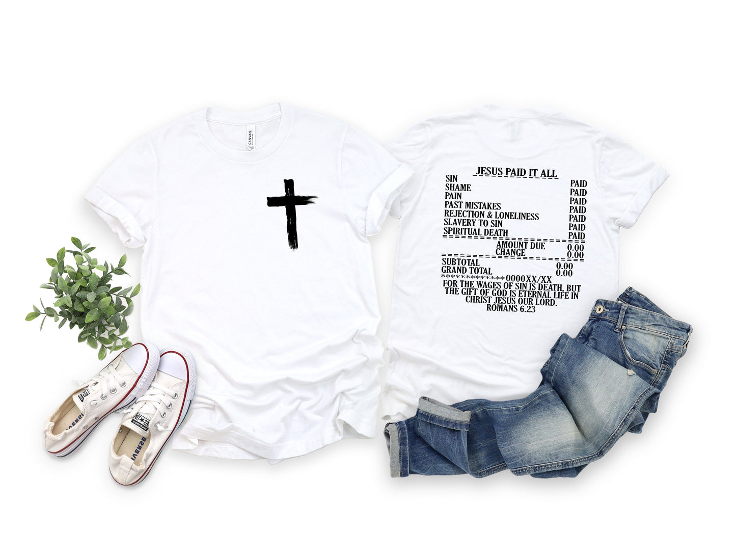 Wholesale Paid It All Graphic Tee - Tan Tee