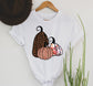 Wholesale Mixed Fall Pumpkins Graphic Tee - Orange