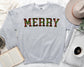 Wholesale Plaid Merry Graphic Tee - Red Tee
