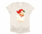 Wholesale Retro Santa Graphic Tee - Sand