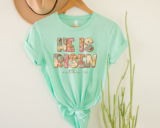 Wholesale Risen Graphic Tee - Sunset
