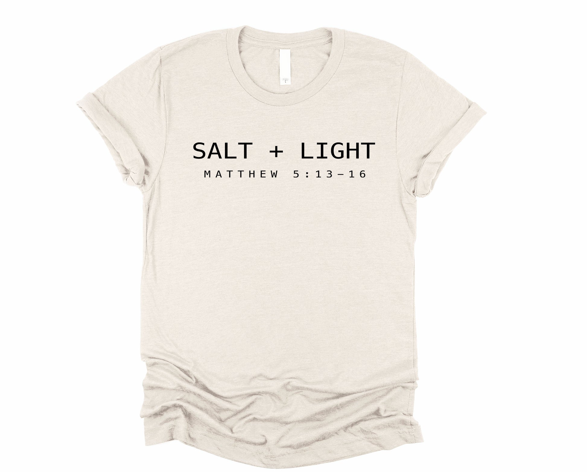 Wholesale Salt and Light Graphic Tee - Mauve Tee