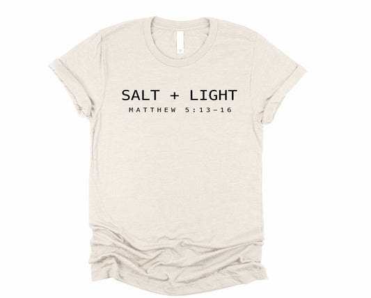 Wholesale Salt and Light Graphic Tee - Mauve Tee