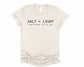 Wholesale Salt and Light Graphic Tee - Mauve Tee