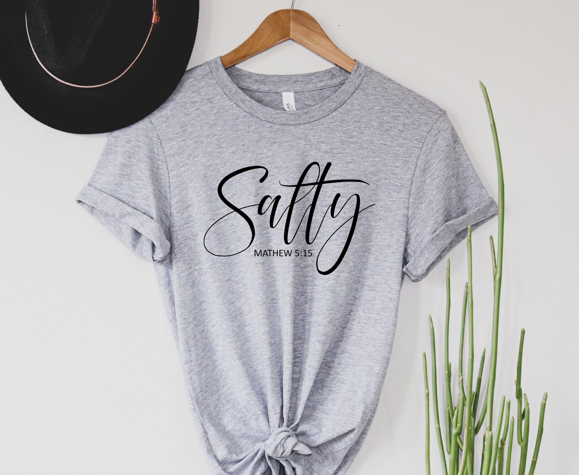 Wholesale Salty Graphic Tee - Blue