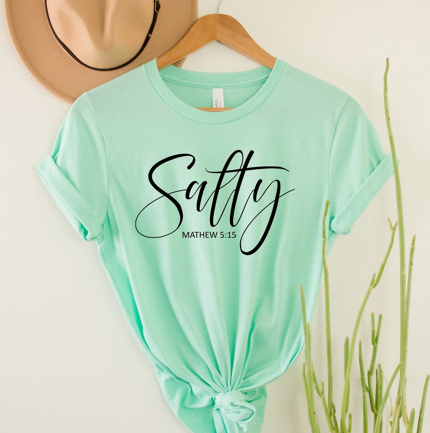 Wholesale Salty Graphic Tee - Grey