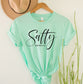 Wholesale Salty Graphic Tee - Grey