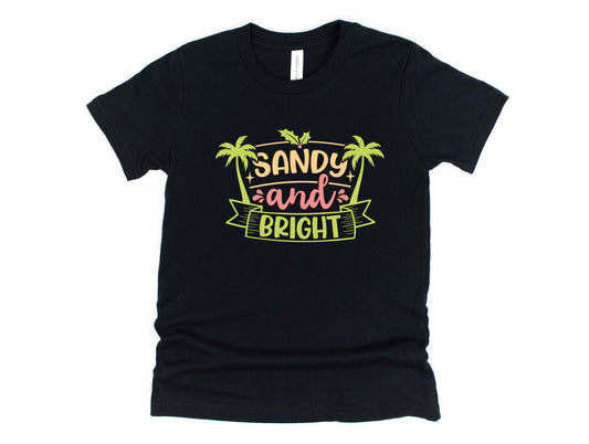 Wholesale Sandy and Bright Graphic Tee - Kelly Tee