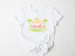 Wholesale Sandy and Bright Graphic Tee - White Tee
