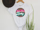 Wholesale Santa Baby Graphic Tee - White
