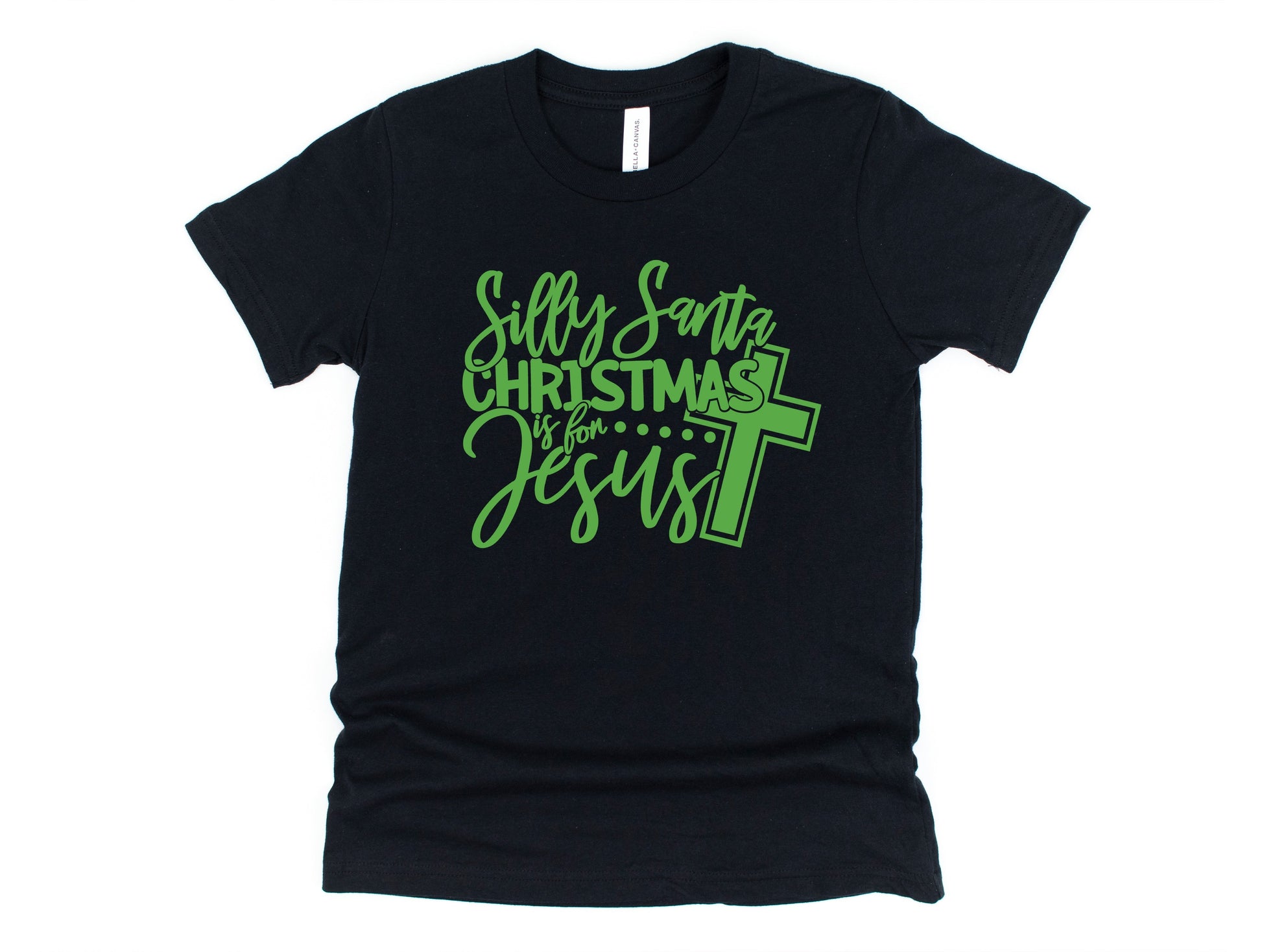 Wholesale Silly Santa Graphic Tee - White Tee