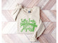 Wholesale Silly Santa Graphic Tee - Black Sweatshirt
