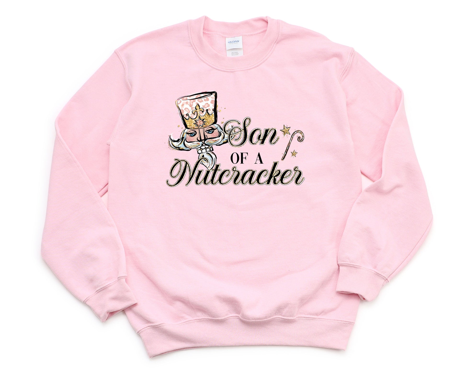 Wholesale Son of a Nutcracker Graphic Tee - Pink Sweatshirt