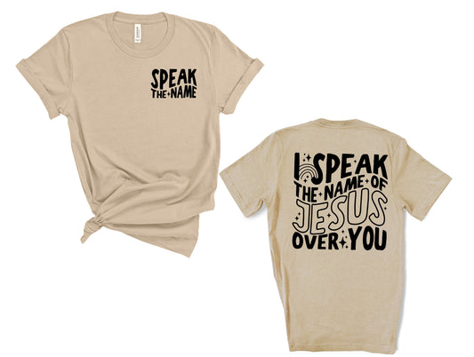 Wholesale Speak the Name - White Tee