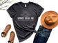 Wholesale Spirit Lead Me Graphic Tee - Charcoal