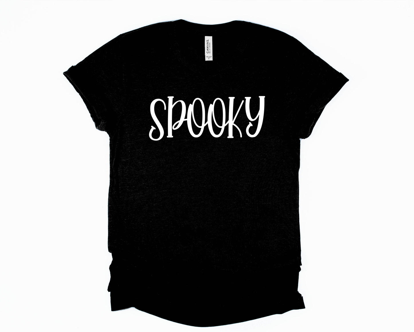 Wholesale Spooky Graphic Tee - Black