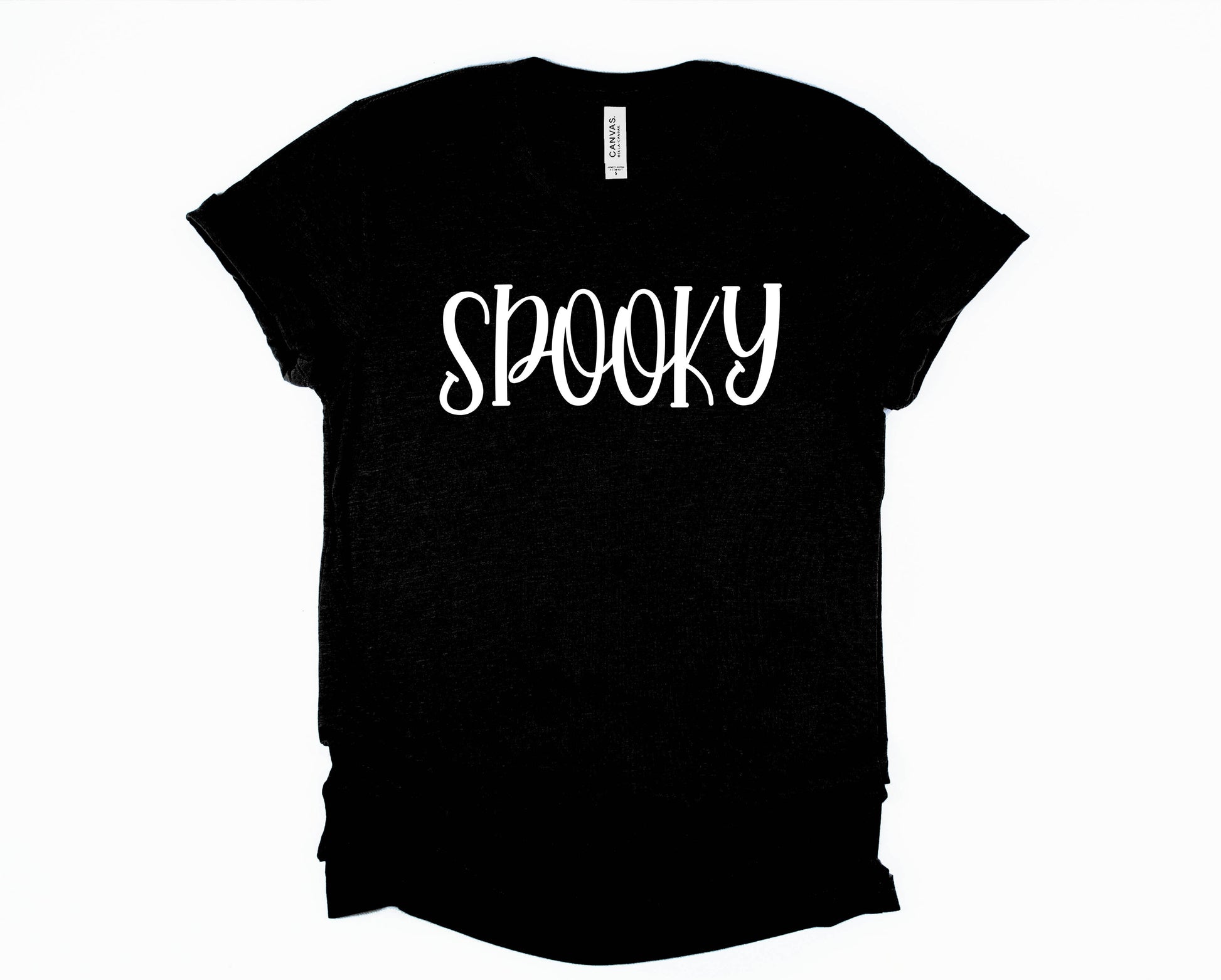 Wholesale Spooky Graphic Tee - Black