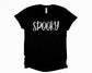 Wholesale Spooky Graphic Tee - Black