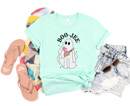 Wholesale Stanley Boo Jee Graphic Tee - Mint Tee