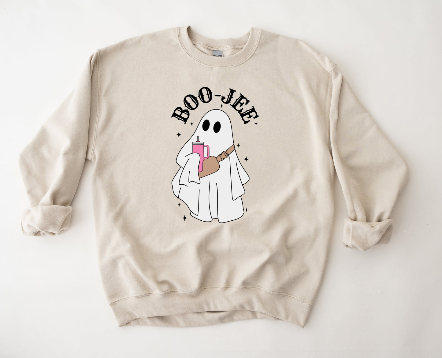 Wholesale Stanley Boo Jee Graphic Tee - Purple Tee