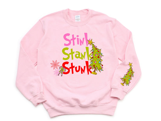 Wholesale Stink Stank Stunk - White Sweatshirt
