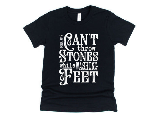 Wholesale Stones Graphic Tee - Black Tee