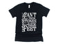 Wholesale Stones Graphic Tee - Black Tee