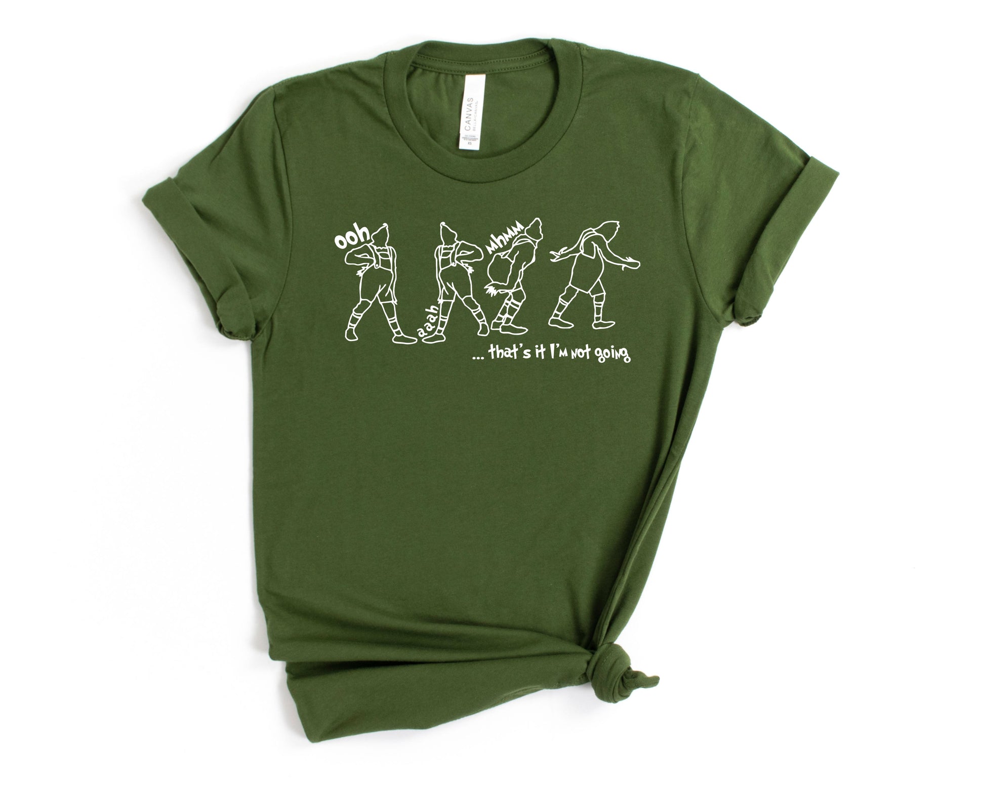 Wholesale That's it I'm Not Going Graphic Tee - Olive