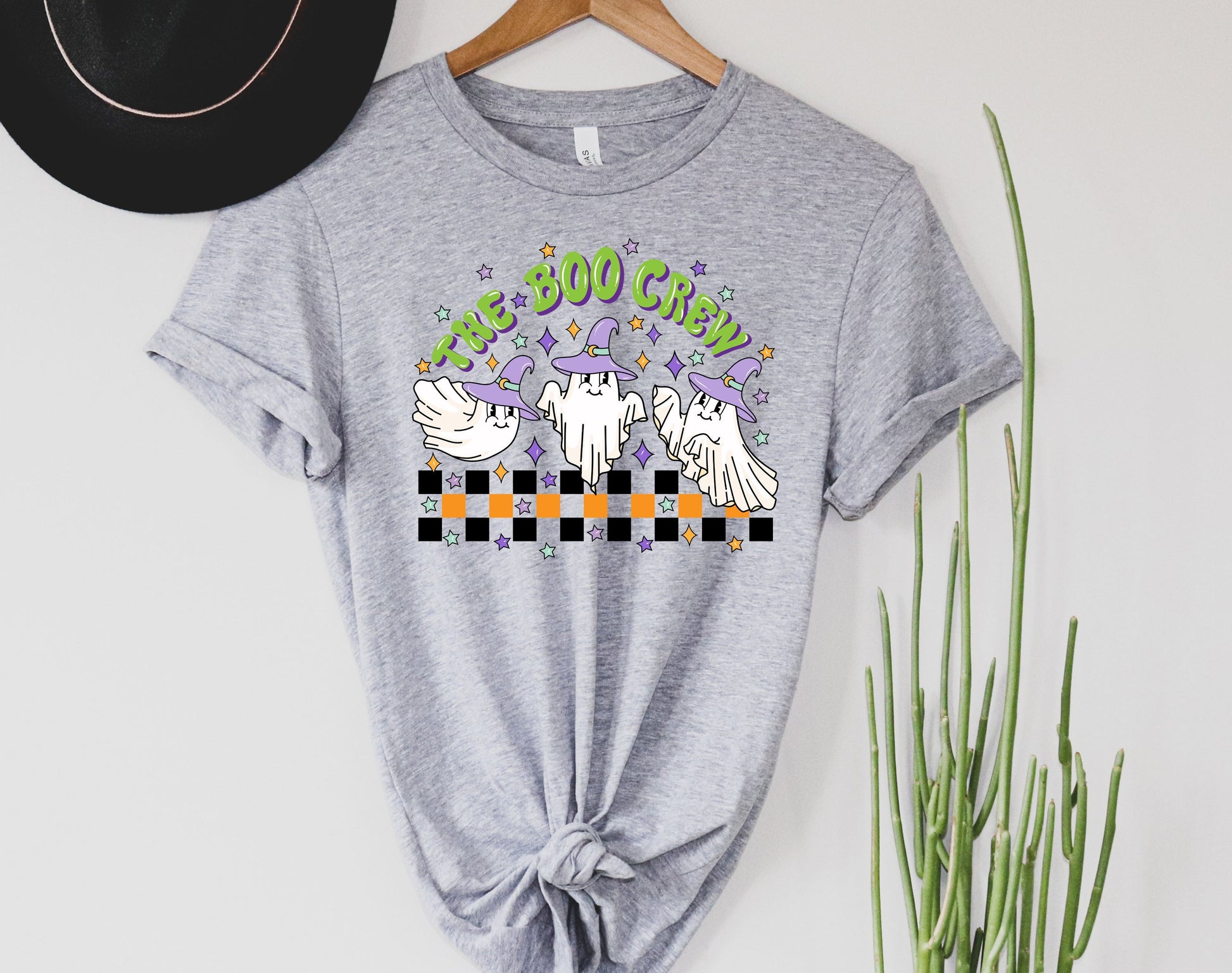 Wholesale The Boo Crew Graphic Tee - Sand