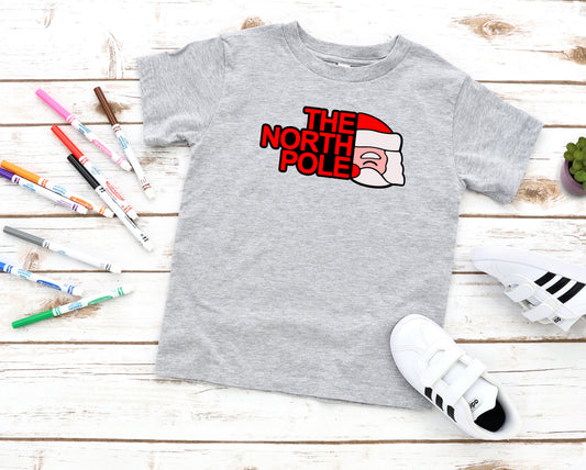Wholesale KIDS The North Pole Graphic Tee - White Tee