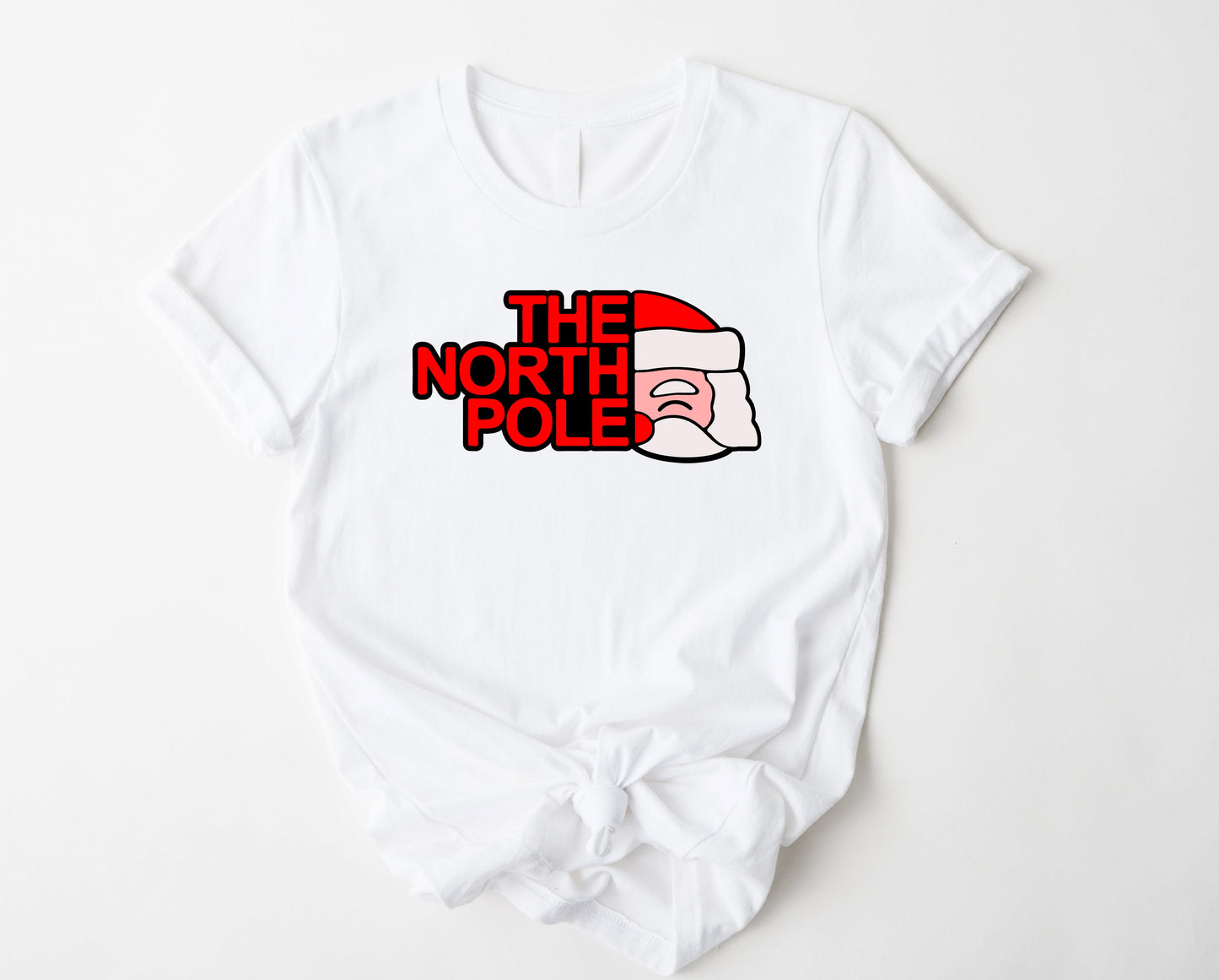Wholesale The North Pole Graphic Tee - White Tee