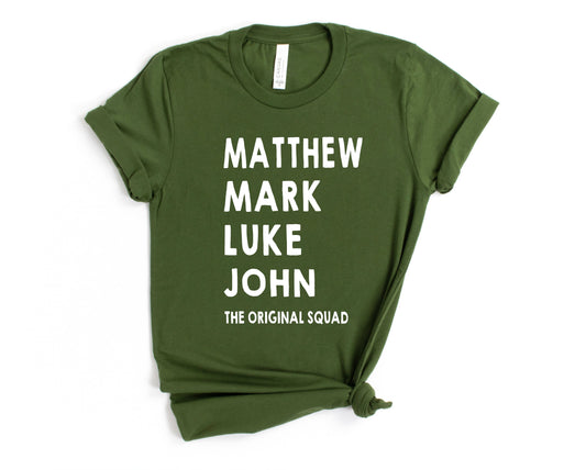 Wholesale The Original Squad Graphic Tee - Olive