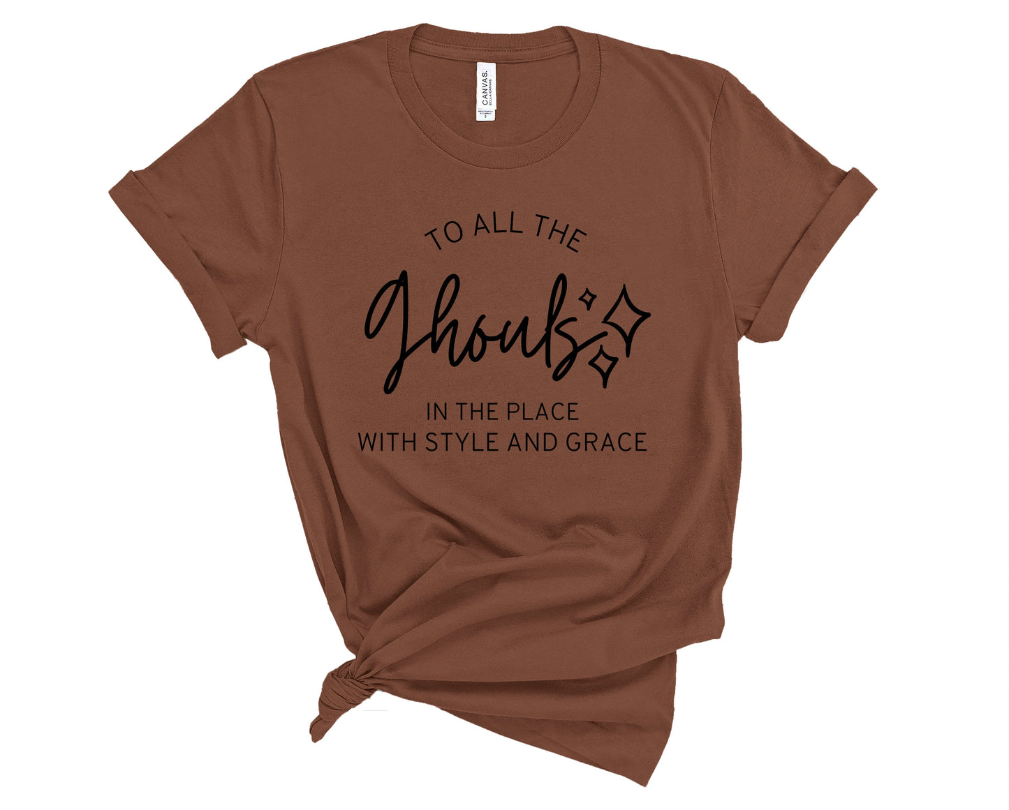 Wholesale To all the Ghouls Graphic Tee - Atlantic