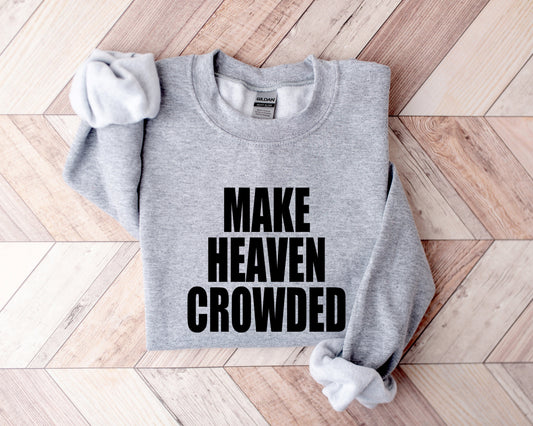 Wholesale Varsity Make Heaven Crowded Graphic Tee - Teal