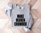 Wholesale Varsity Make Heaven Crowded Graphic Tee - Teal