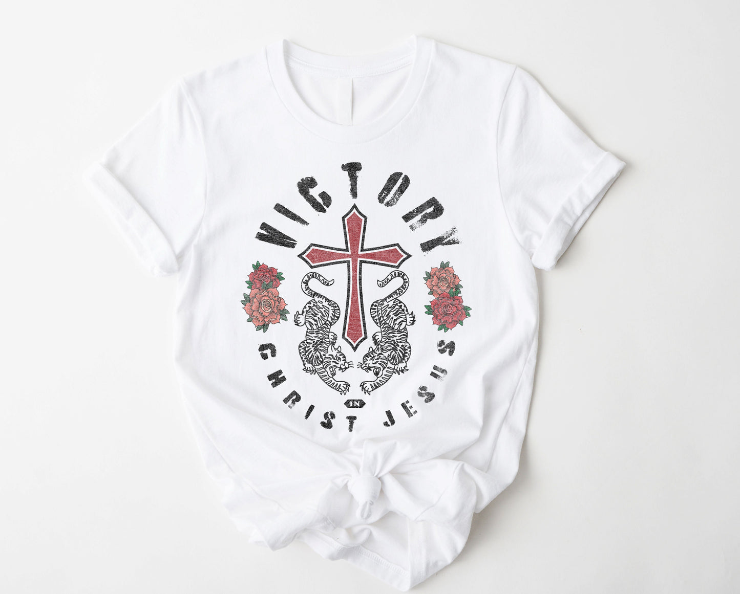 Wholesale Victory Graphic Tee - Tan